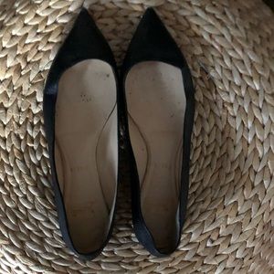 Black Louboutin flats 39.5